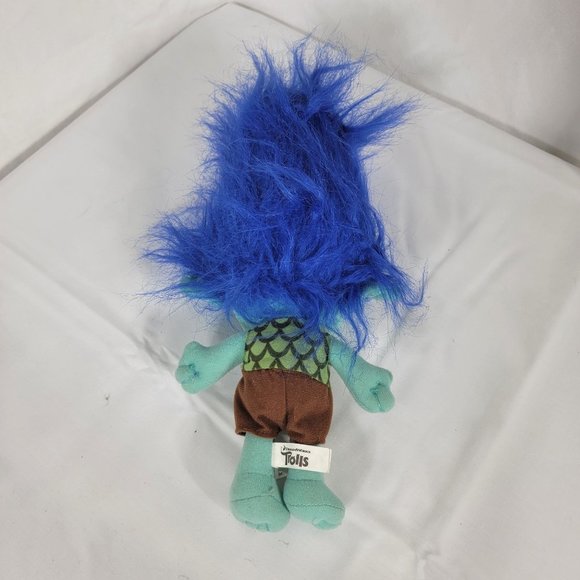 Dreamworks Trolls Branch Blue 12 Inch Plush Stuffed Animal Toy - Picture 2 of 7